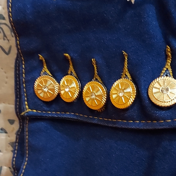 💜2/$15 or 4/$25 Diva Star Jeans size 5 NWT - Picture 2 of 4